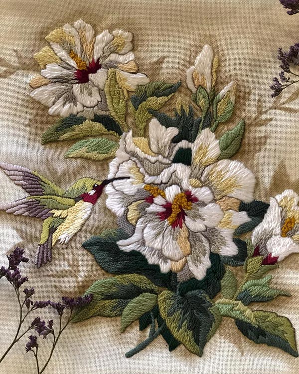 Набор для вышивания «Букет гибискуса» — картинка 3