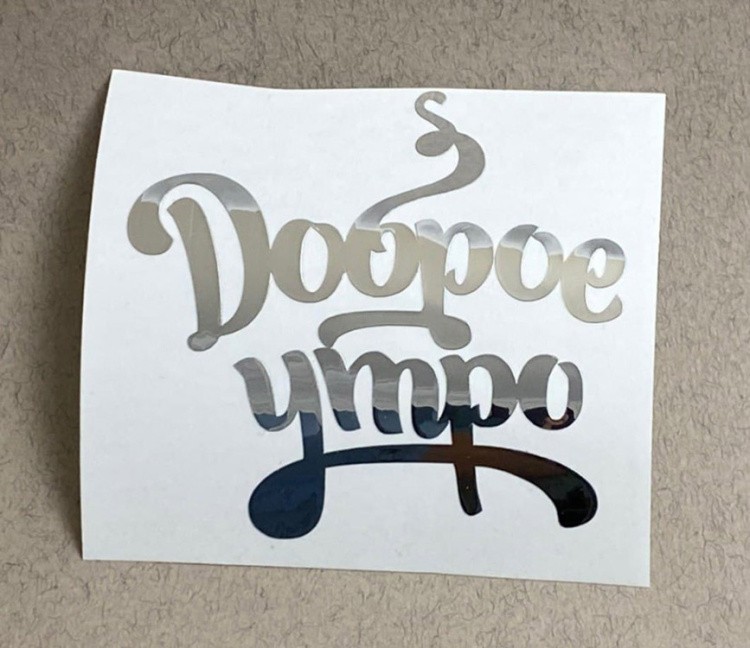 №207 Наклейка (серебро) Sticker, Art Blong — картинка 2