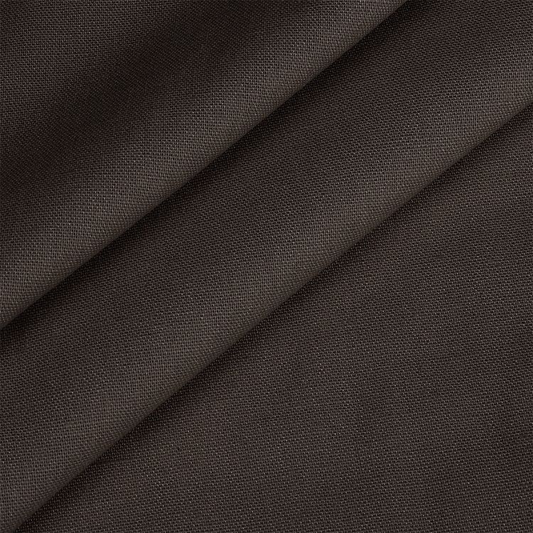 Ткань льняная, 200 г/м², 5 м x 140 см, цвет: серо-бежевый, TBY — картинка 3