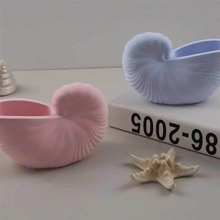 Силиконовый молд - Ракушка №5, 12x7,4см, 1 шт. — картинка 5