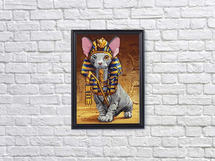 Алмазная вышивка «Сфинкс-фараон» — картинка 3