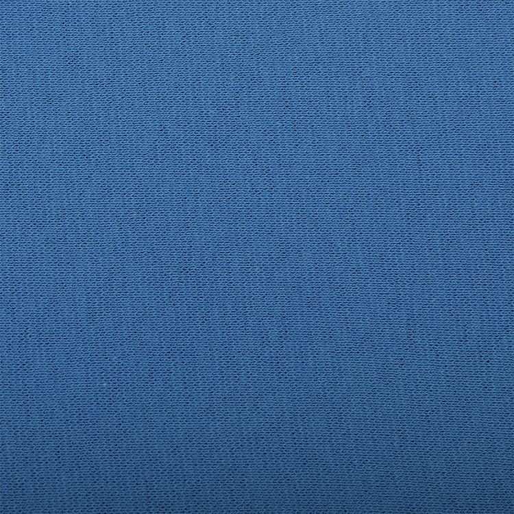 Ткань трикотаж Рибана с лайкрой, 3 м, ширина 80-90 см, 215 г/м2, опененд, цвет: голубика, TBY — картинка 3