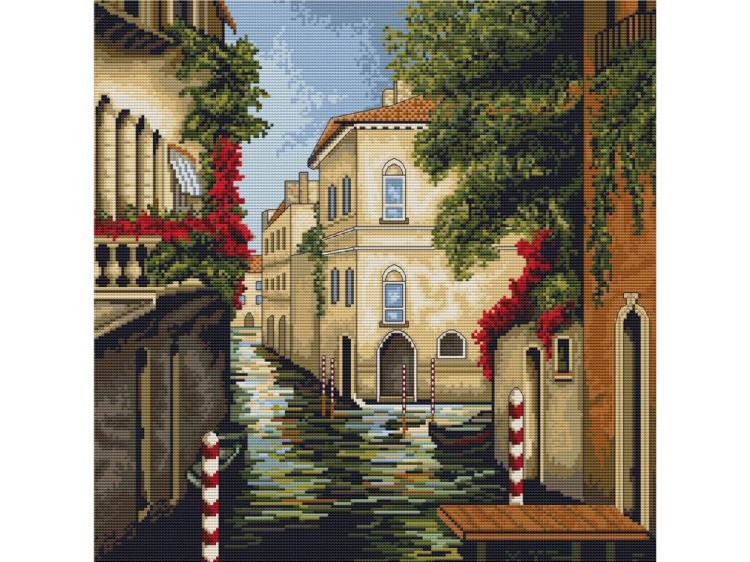Набор для вышивания «Венеция в цветах»