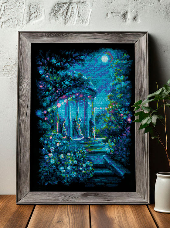 Набор для вышивания «Волшебство лунной ночи» — картинка 7