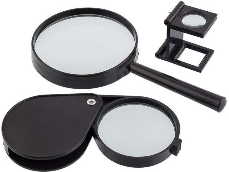 Набор луп для рукоделия, увеличение Х2, Х4, Х8, Gamma — картинка 2