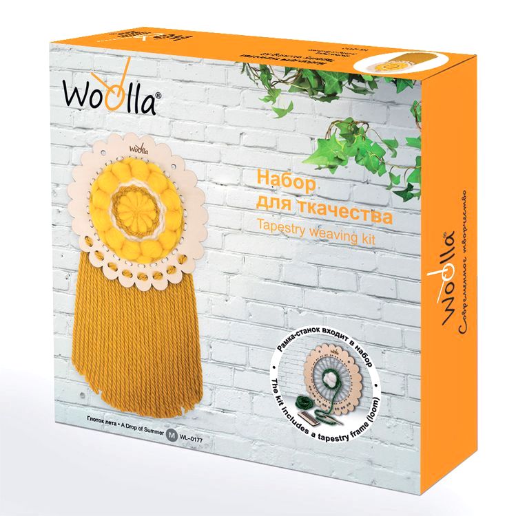 Набор для ткачества Woolla «Глоток лета» — картинка 2
