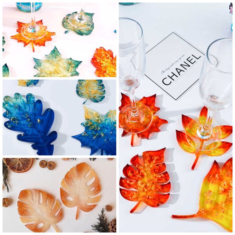 Силиконовый молд подстаканник «Лист №5», Artline — картинка 3