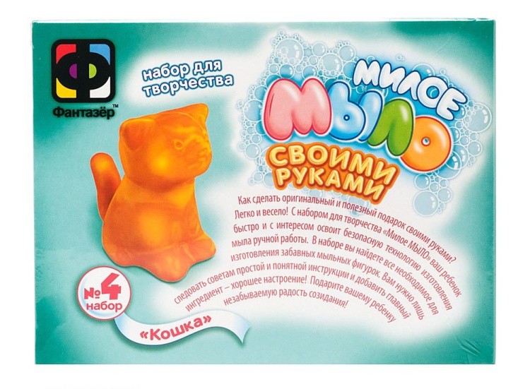 Милое мыло «Кошка» — картинка 2