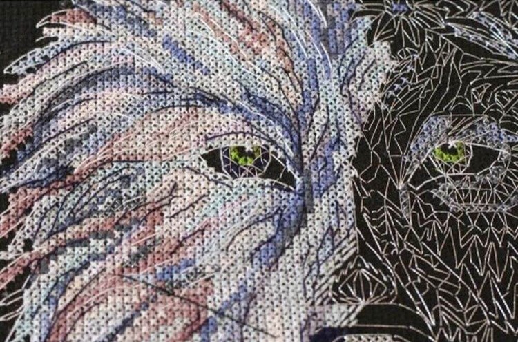 Набор для вышивания «Волк» — картинка 4