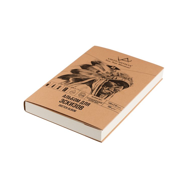 Альбом для эскизов А5 14.5х21 см, 120 листов — картинка 2