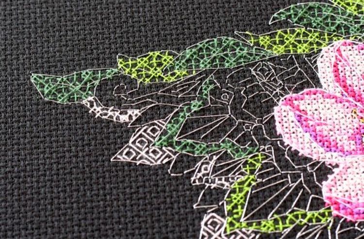 Набор для вышивки крестом «Лотос» — картинка 3