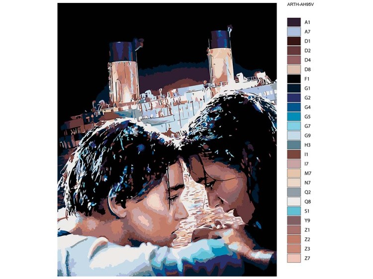 Картина по номерам «Титаник» — картинка 2