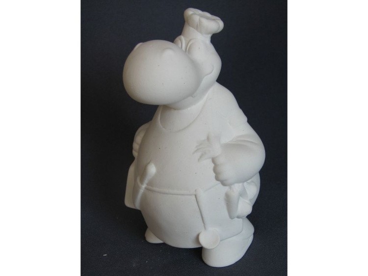 Фигурка для раскрашивания «Бегемот повар» — картинка 2