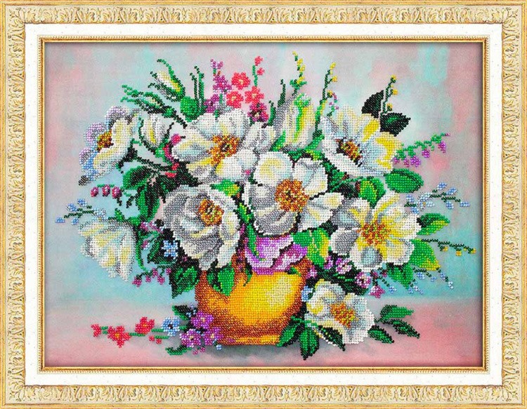 Набор вышивки бисером «Аромат лета» — картинка 2