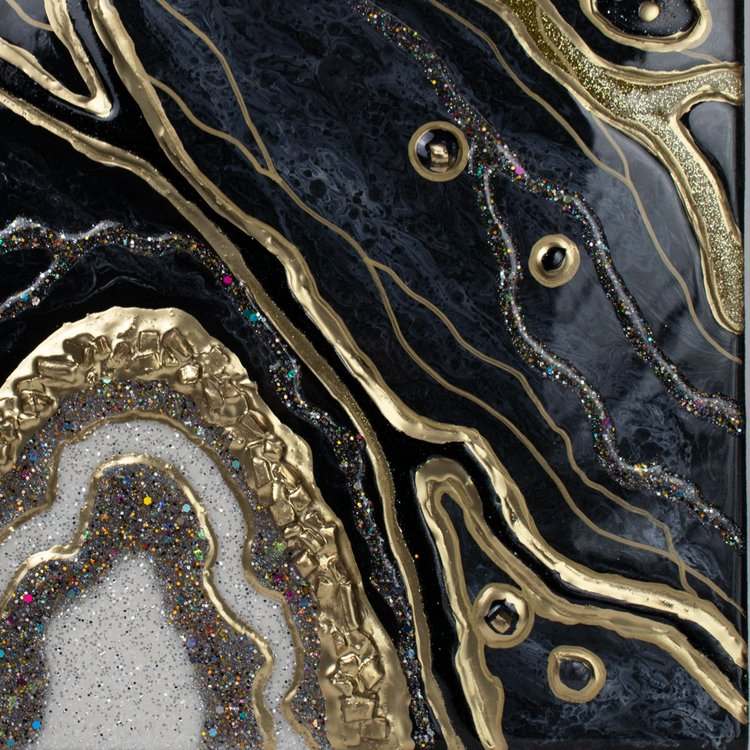 Краситель для эпоксидной смолы черный, 20 г, ALX Studio — картинка 6