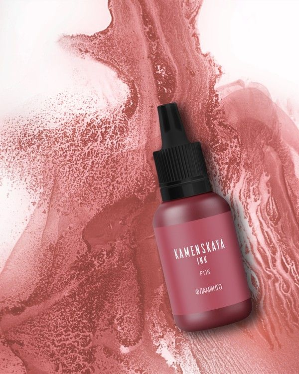 Спиртовые чернила расслаивающиеся Фламинго, Kamenskaya Ink — картинка 2