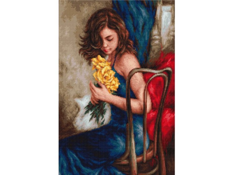 Набор для вышивания «Желтые розы»