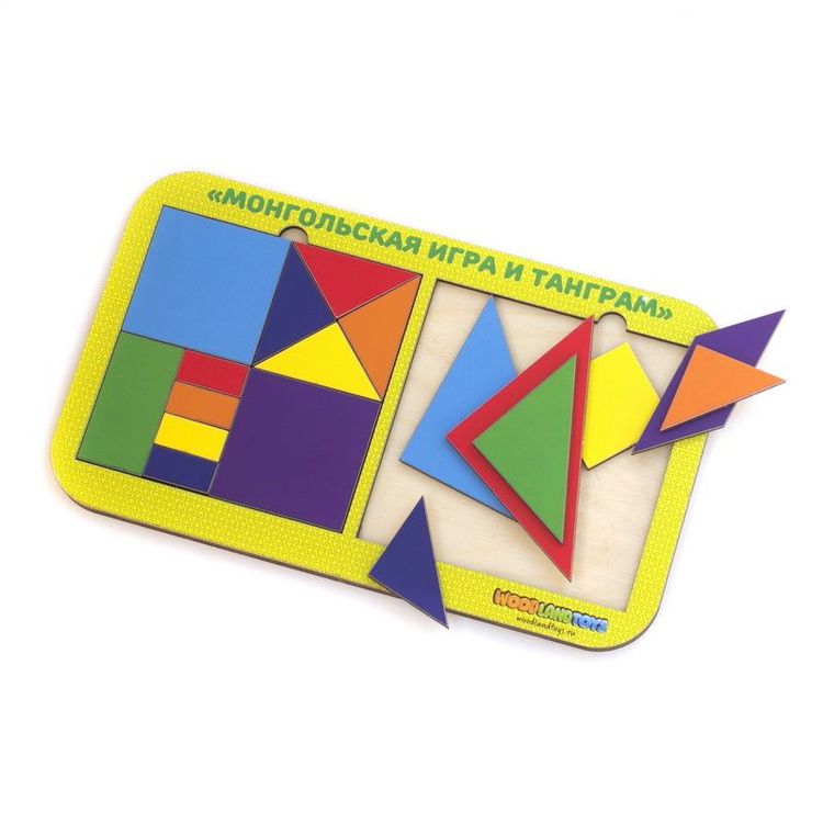 Набор головоломок 2.0 «Монгольская игра и танграм» — картинка 2