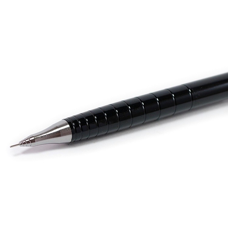 Карандаш Pentel автоматический профессиональный ORENZ 0.2 мм PP502-A черный корпус — картинка 3