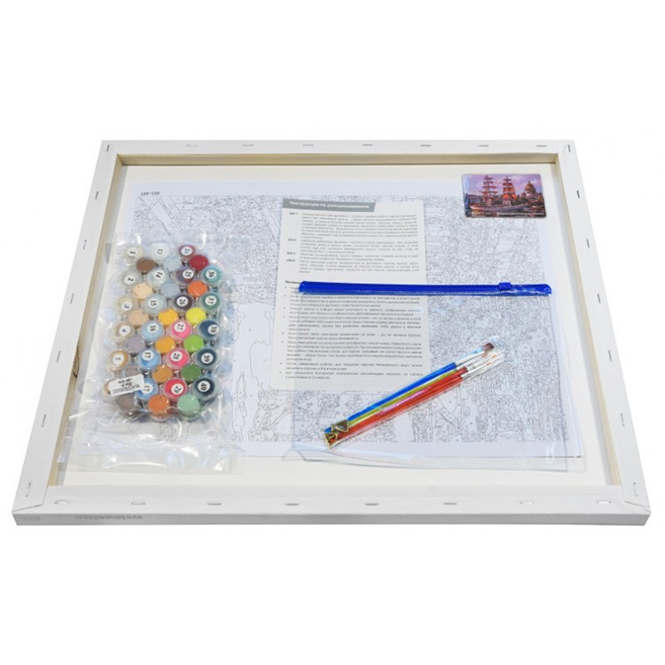 Картина по номерам «Анси. Набережная Иль» — картинка 3