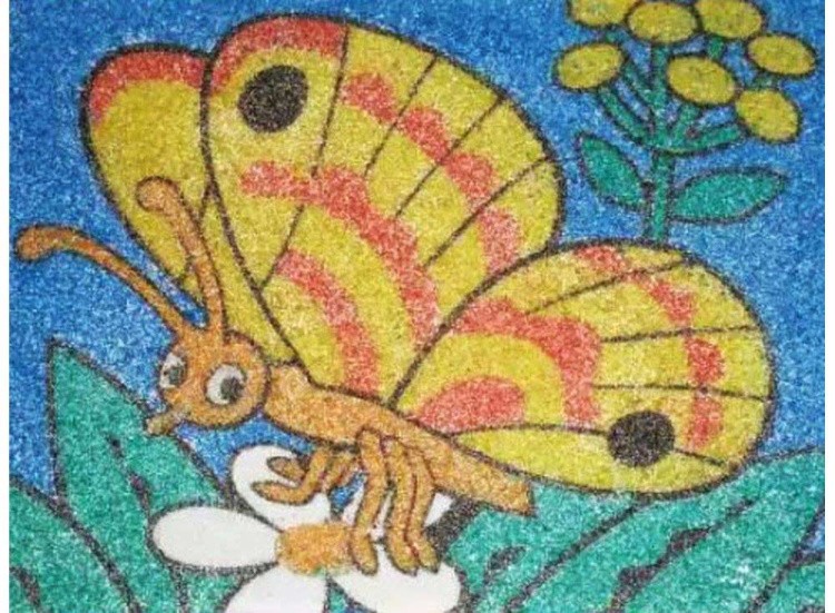 Фреска «Бабочка» — картинка 2