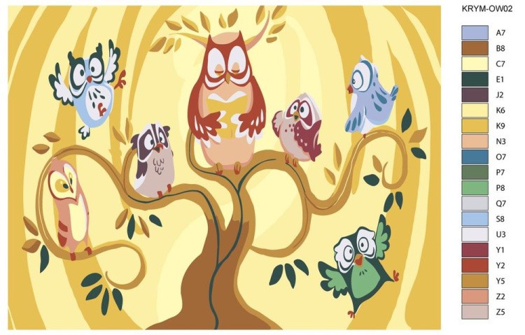 Картина по номерам «Любимая сказка» — картинка 2