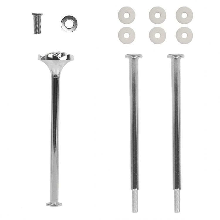 Фурнитура для фруктовницы Роза серебряная — картинка 3