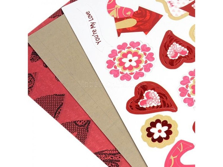 Набор для скрапбукинга «LOVE - Фоторамка» — картинка 4