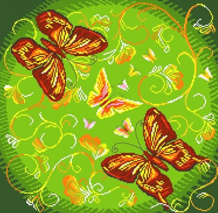 Рисунок на ткани «Гармония»