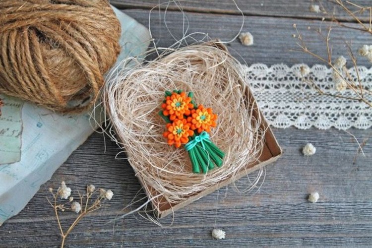 Набор Артефакт для создания цветов «Астры», 3 цв. — картинка 2