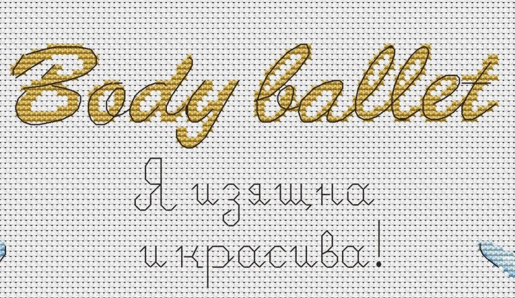 Набор для вышивания «Body Ballet. Я изящна и красива» — картинка 4