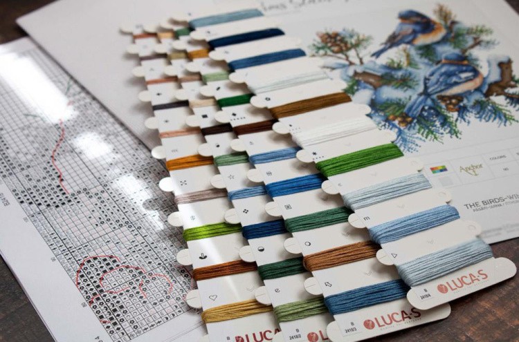 Набор для вышивания «Птицы-Зима» — картинка 5