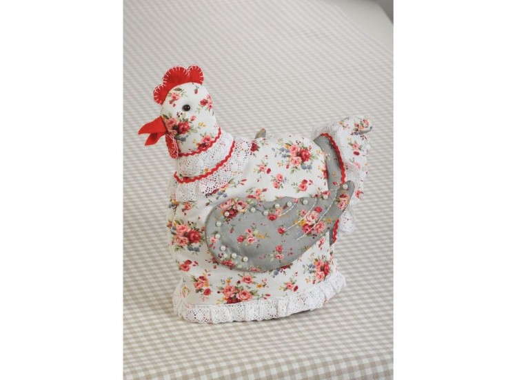Набор для шитья «Курица-Грелка» (грелка на чайник) — картинка 2