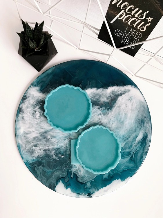 Модель №129 Силиконовый молд подстаканник, d 13 см, Craftsmen.store — картинка 4