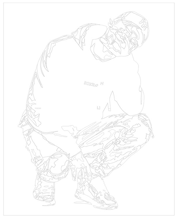 Картина по номерам «Рэпер Макан MACAN 2» — картинка 3