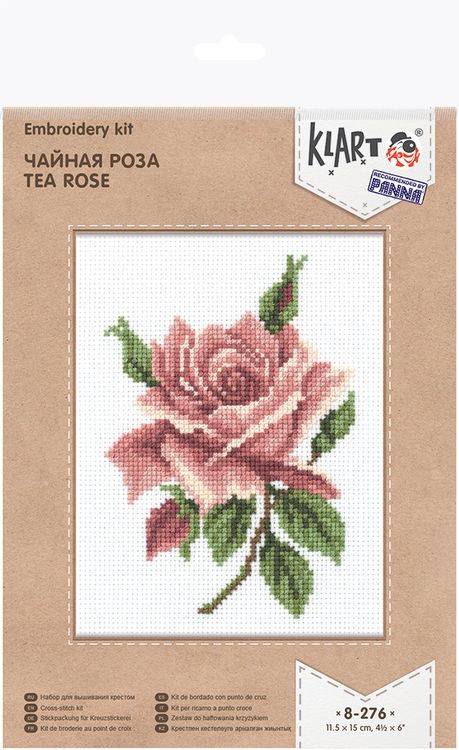 Набор для вышивания «Чайная роза» — картинка 2