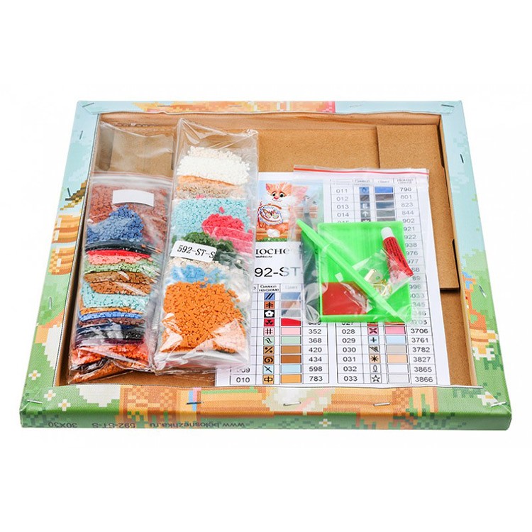 Алмазная вышивка «Я еще и вышивать могу» — картинка 3