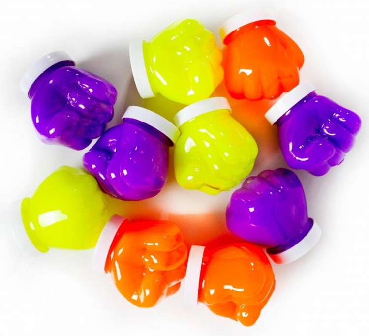 Набор слаймов в боксе «Неоновое свечение» (16 банок по 50 гр)
— картинка 5