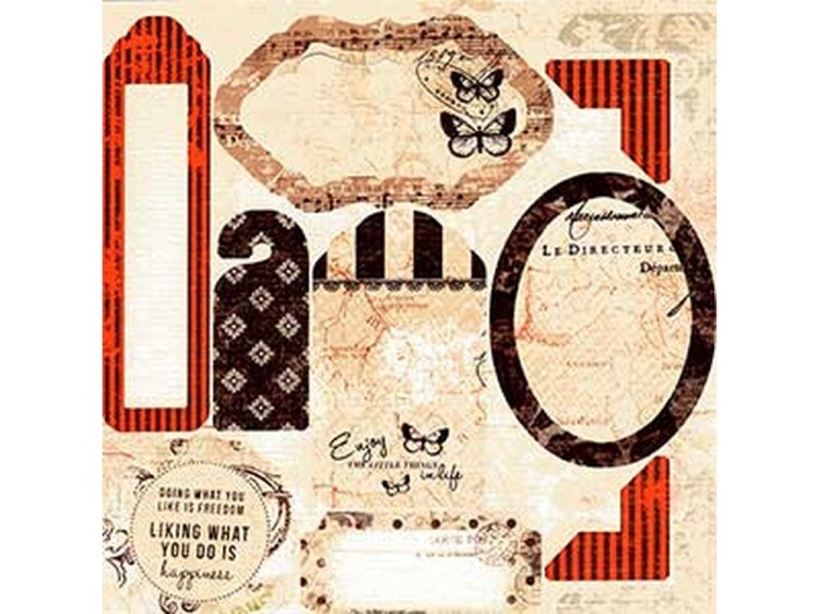 Набор бумаги «Ретро истории» — картинка 4