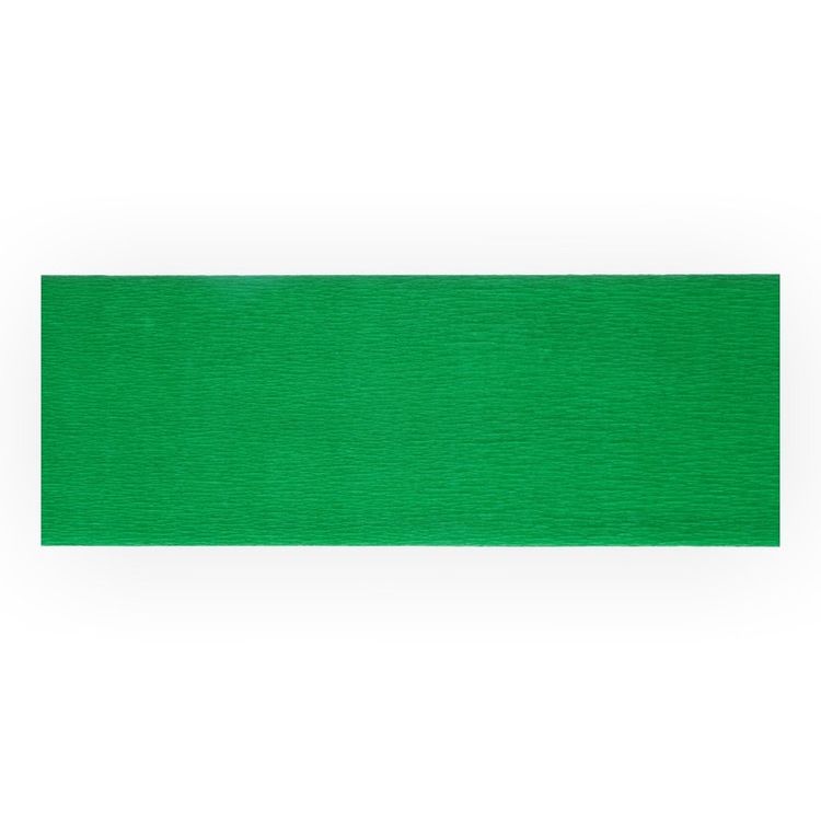 Крепированная бумага 2 м, 41 зеленый