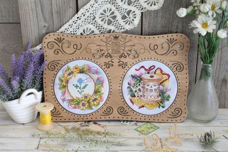Набор для вышивания «Рукодельные штучки. Пяльцы» — картинка 4