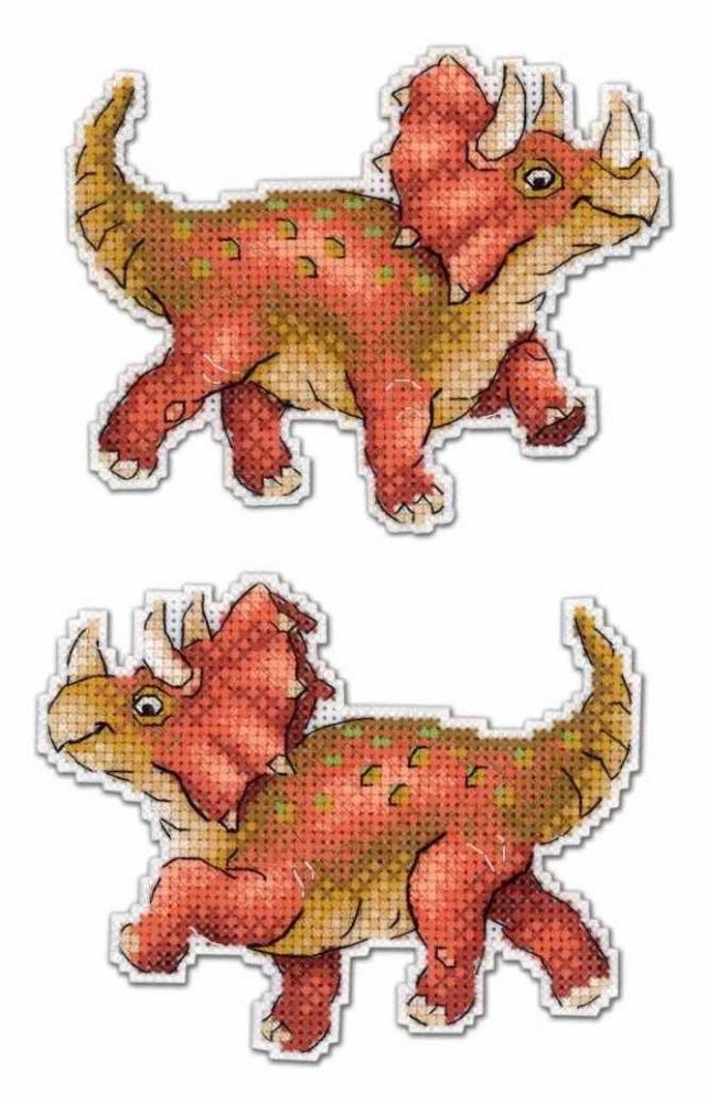 Набор для вышивания «Динозавры. Трицератопс»
