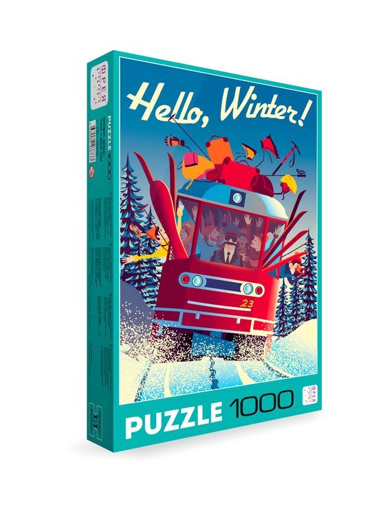 Пазлы «Привет, Зима!» — картинка 2