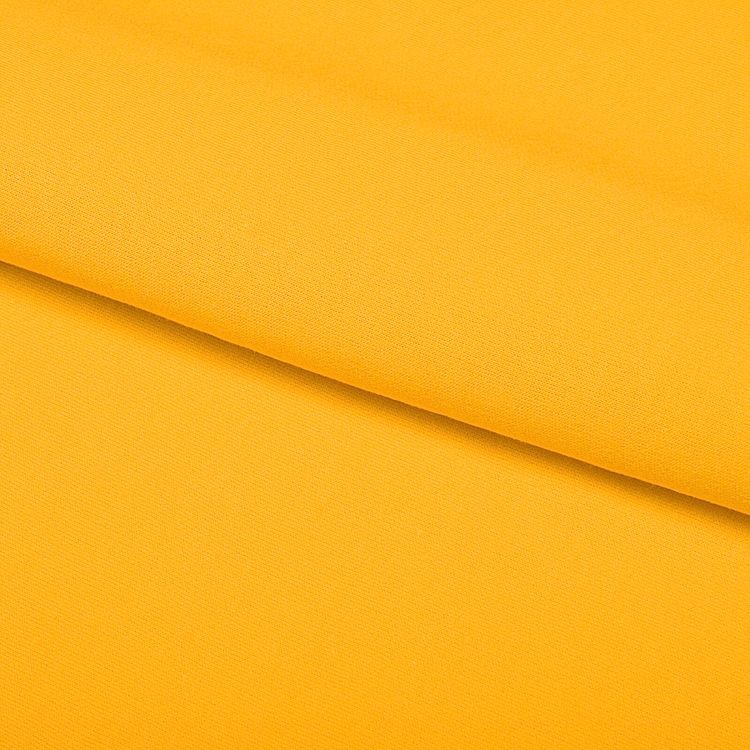 Ткань трикотаж Футер 2х нитка, опененд, 10 м x 200 см, 190 г/м², цвет: манго, TBY — картинка 2