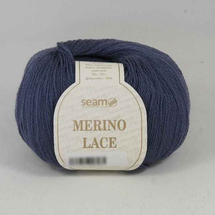 Пряжа SEAM MERINO LACE (24), туча, 5 шт. по 50 г — картинка 2