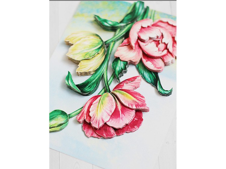Папертоль «Весенние тюльпаны» — картинка 4