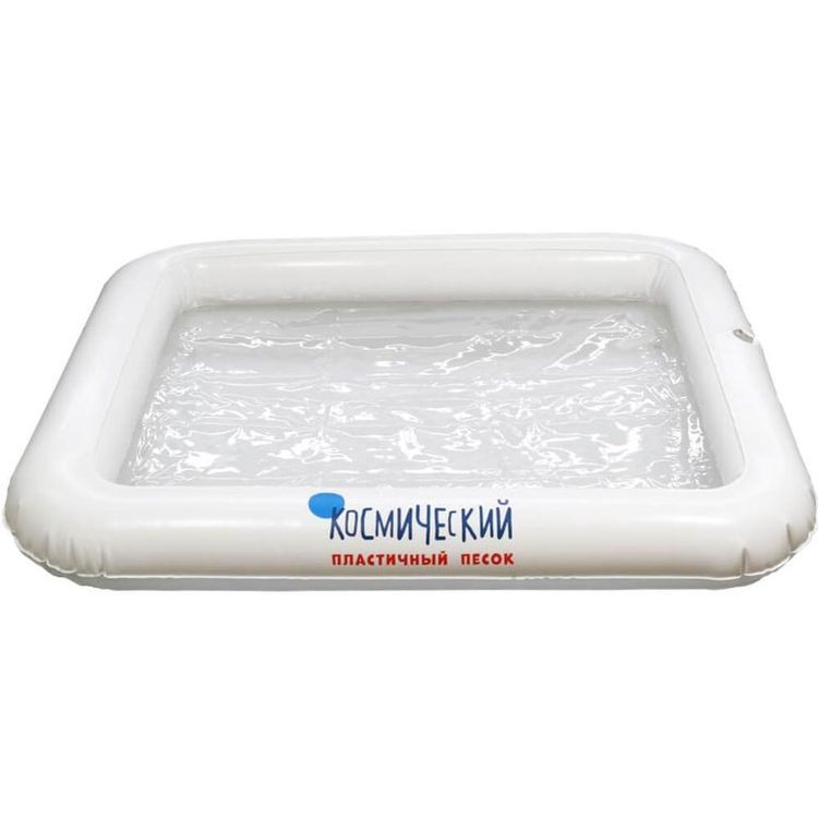 Набор Космический пластичный песок 1 кг (розовый) + песочница + формочки — картинка 4