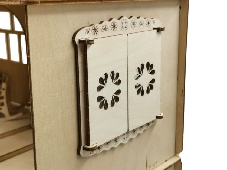 Набор декора со шторками для кукольного домика ХэппиДом
 — картинка 4