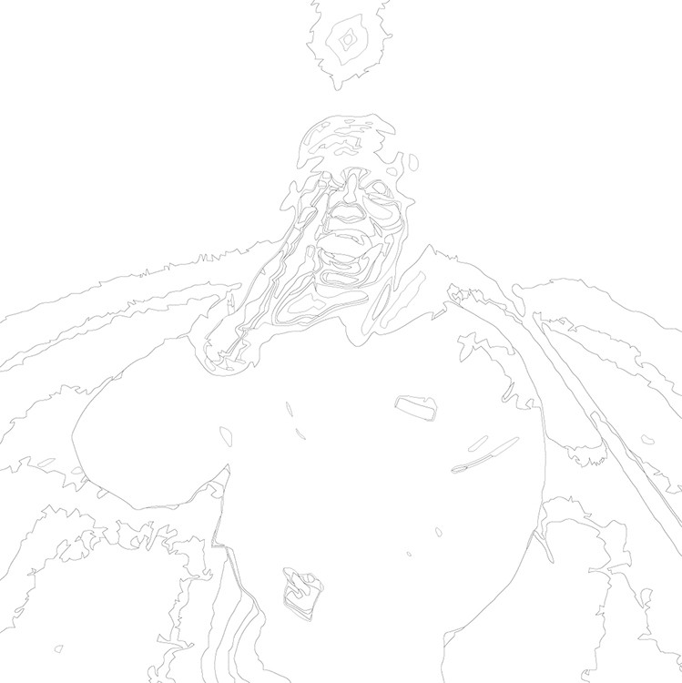 Картина по номерам «OG buda ОГ буда рэпер: портрет 40x40» — картинка 3