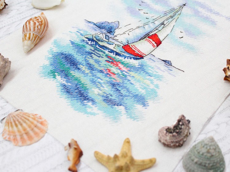 Набор для вышивания «Морская регата» — картинка 3